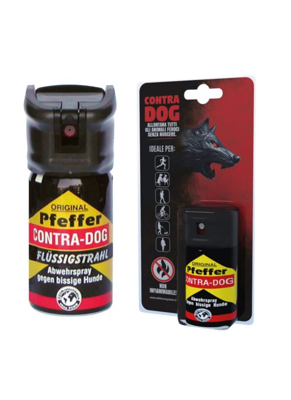 spray al peperoncino contra dog